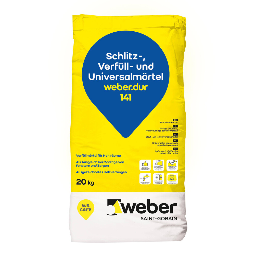 weber.dur 141 Verpackung weber.dur 141
